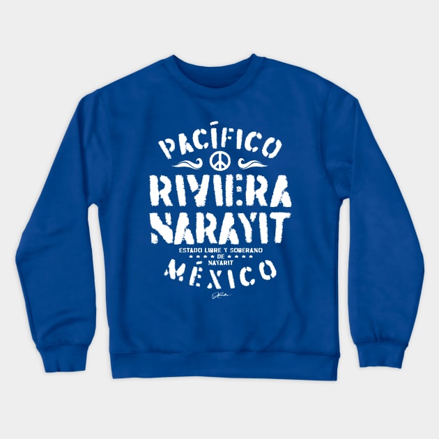 Riviera Nayarit, Mexico Crewneck Sweatshirt by jcombs